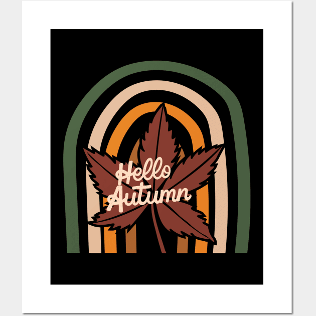 Hello Autumn Wall Art by SalxSal